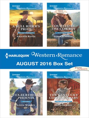 cover image of Harlequin Western Romance August 2016 Box Set
